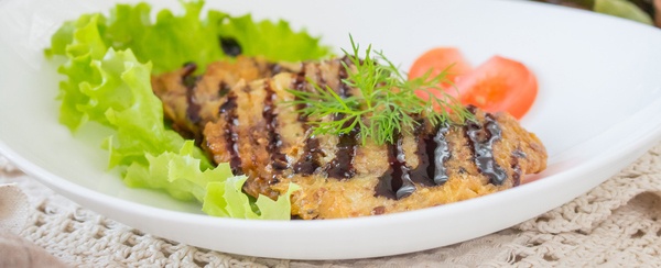 Картофельные драники с фаршем и грибами
